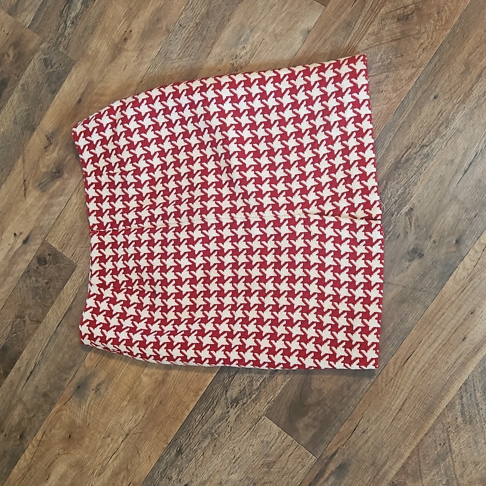 👗TALBOTS RED AND WHITE PENCIL SKIRT👗 - Picture 4 of 7